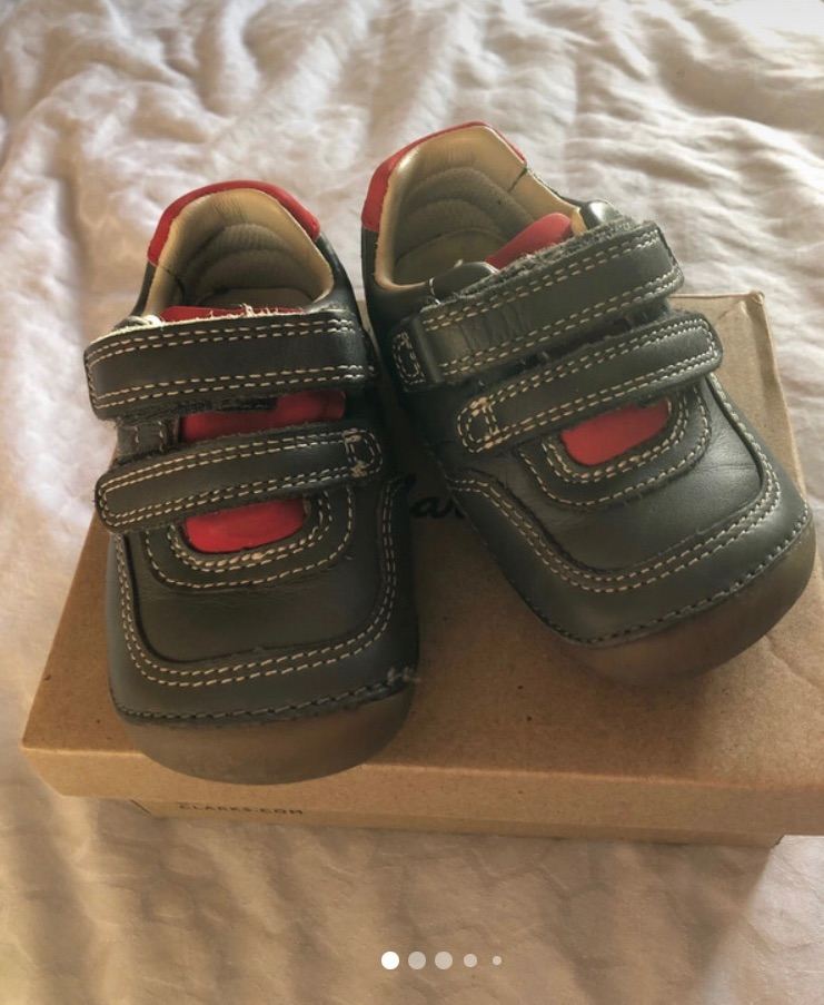 Clarks baby shoes 4.5G
