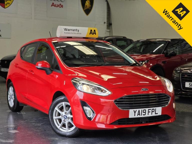 FORD FIESTA 1.1 Ti-VCT Zetec Red Manual Petrol 2019+TOUCH RADIO+BLUETOOTH+USB!