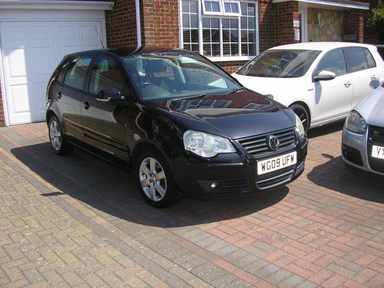 (2009) VW POLO 1.2 MATCH EDITION MET/BLACK 74000 MILES FSH ABSLUTELY IMMACULATE