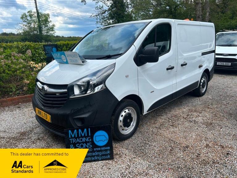 Vauxhall Vivaro 1.6 CDTi 2900 ecoFLEX Panel Van 5dr Diesel Manual L1 H1 Euro 5 (