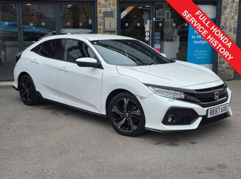2017 Honda Civic 1.5 VTEC Turbo Sport 5dr CVT HATCHBACK PETROL Automatic