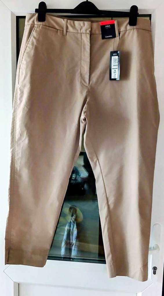 M & S Ladies Chino Trousers (NEW)