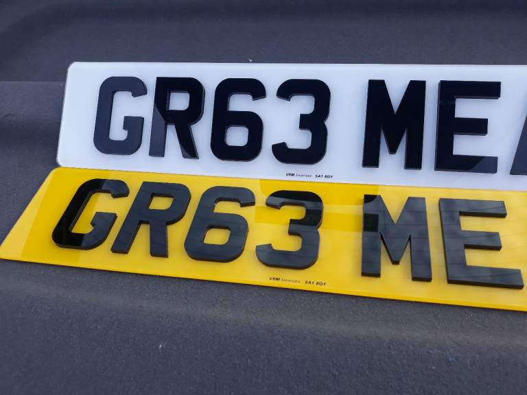 Graham graeme reg plate mea Grab me all fees paid 