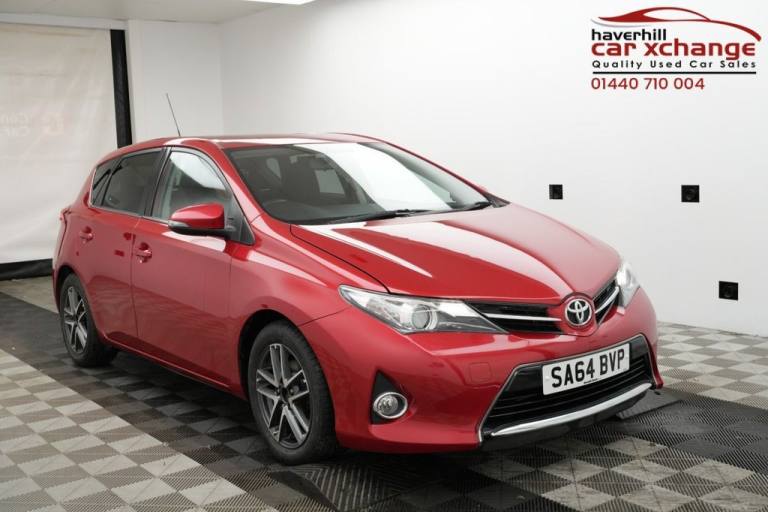 2014 Toyota Auris 1.33 Dual VVT-i Icon Plus Hatchback 5dr Petrol Manual Euro 5 (s/s) (101 ps) Hat...