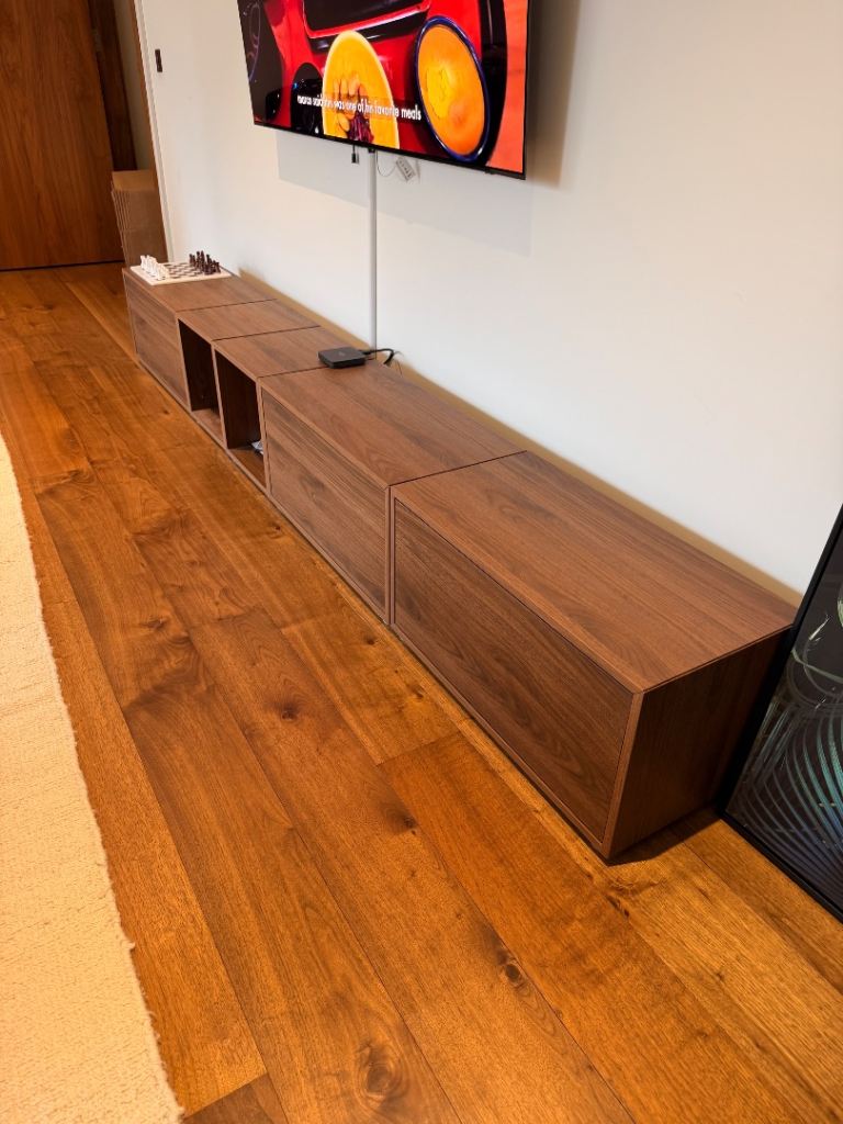 IKEA Eket Media Storage Cupboard/ Unit brown