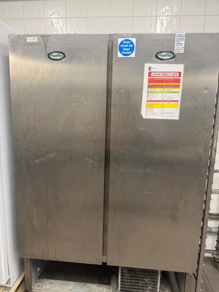 Prodis Double Door Commercial Fridge Freezer - Stainless Steel