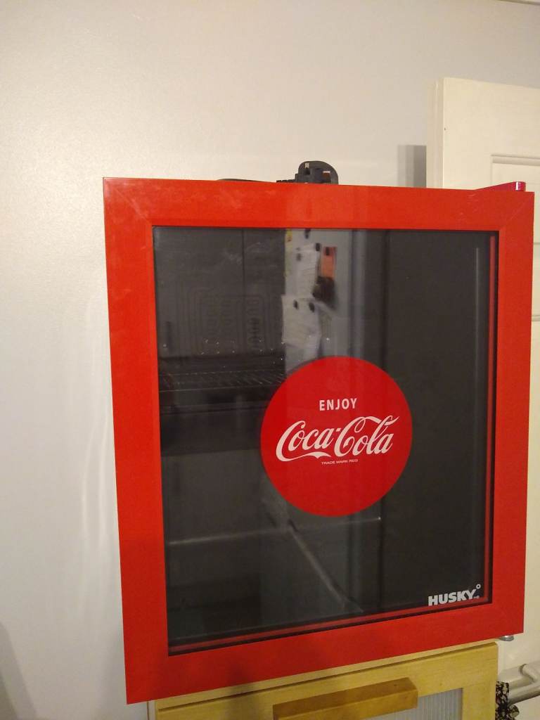 HUSKY mini fridge.