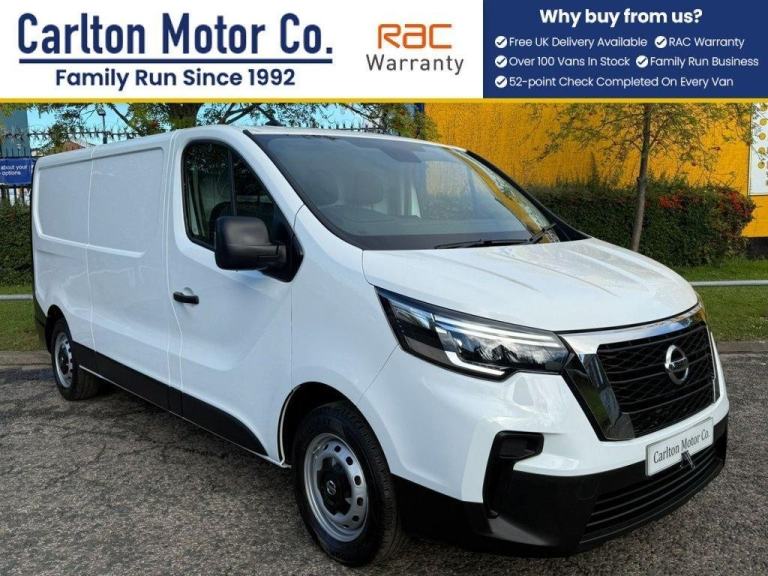 2022 Nissan Primastar 2.0 dCi 30 Visia Panel Van 5dr Diesel Manual L2 Euro 6 (s/