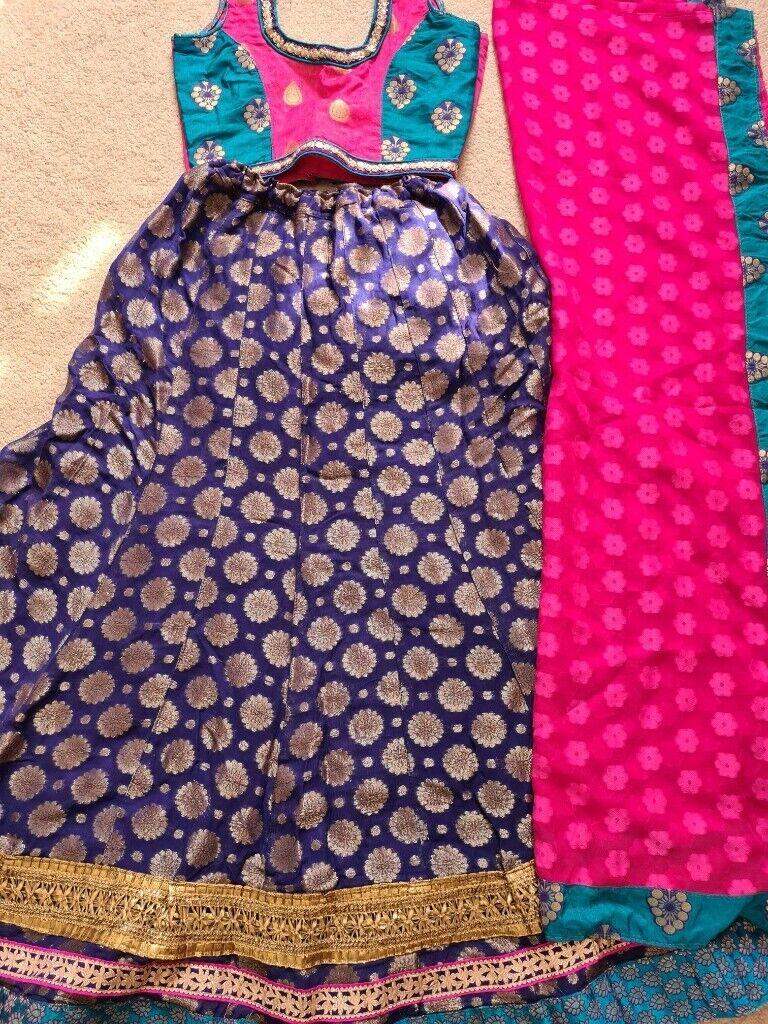   #GotStuffGetCash Girls chaniya choli. Fits approx age 9-11 approx. In excellent like new condition