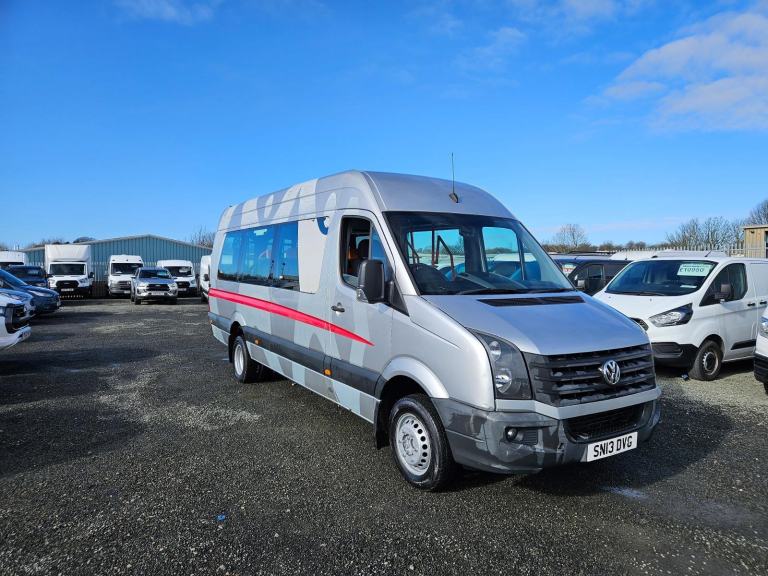 2013 ON 13 PLATE VOLKSWAGEN CRAFTER CR50 MAXI TDI 143 LWB MINIBUS 