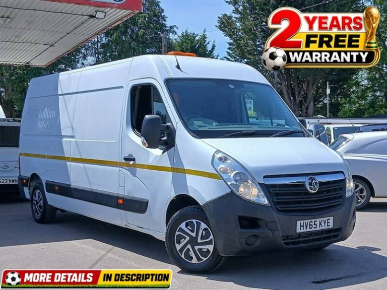 2015 Vauxhall Movano 2.3 CDTi 3500 Panel Van 5dr Diesel Manual FWD L3 H2 Euro 5 (125 ps) Panel Va...