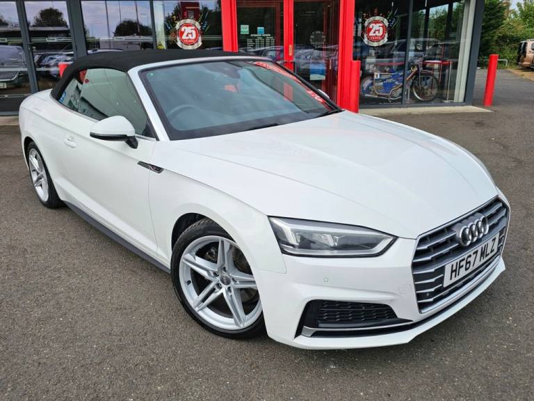 2017 Audi A5 Cabriolet 2.0 TFSI S line Convertible 2dr Petrol S Tronic Euro 6 (s/s) (190 ps) Conv...