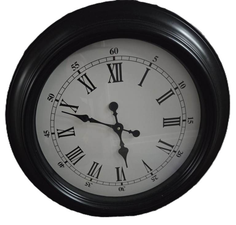 Large repro school/Train Wall Clock