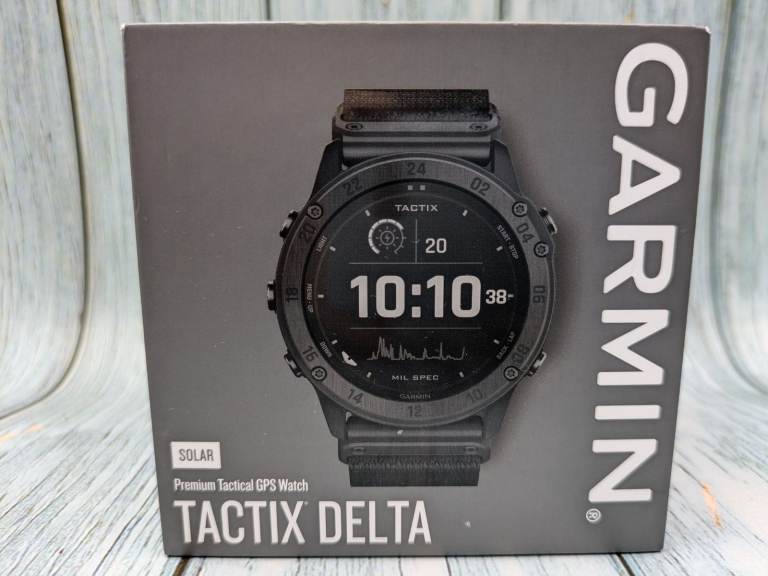 Garmin Tactix Delta Solar Sapphire 51mm (Black DLC with black band)
