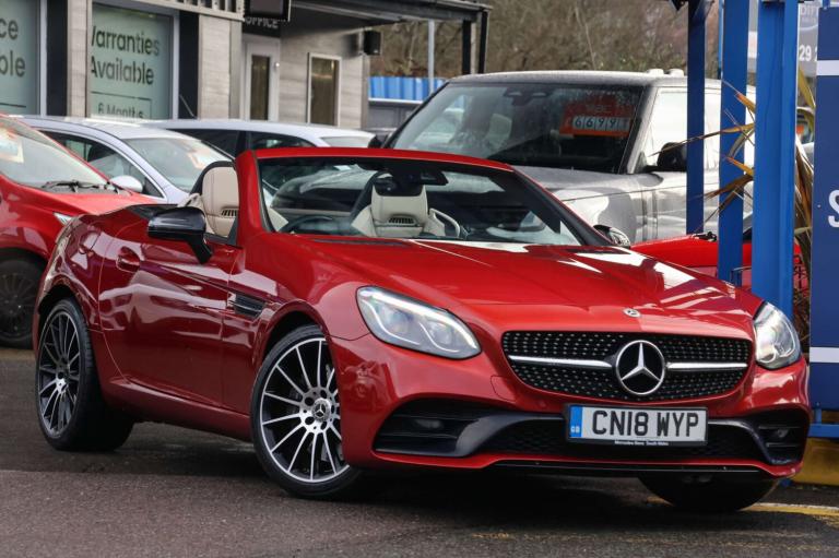 2018 Mercedes-Benz SLC 2.0 SLC 300 AMG Line Auto 2dr Convertible Petrol Automatic