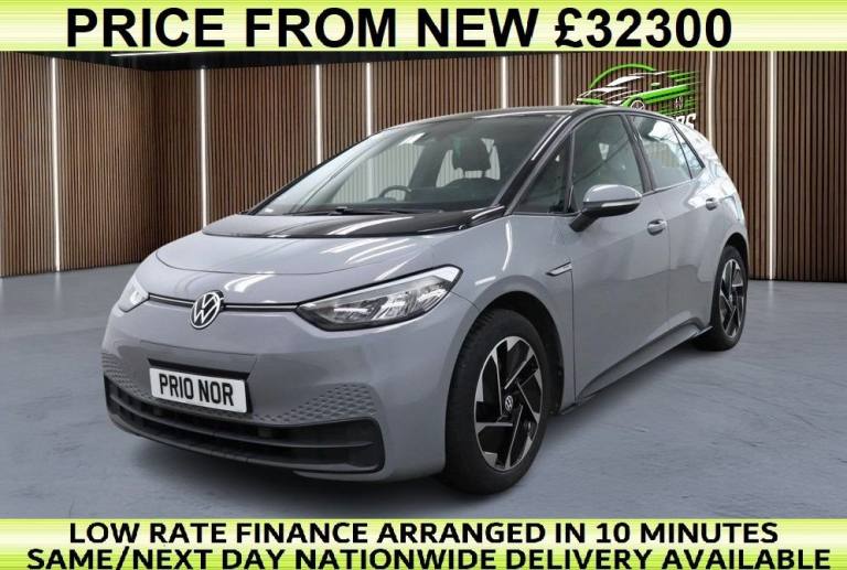 2021 10 VOLKSWAGEN ID.3 PRO PERFORMANCE 58KWH LIFE HATCHBACK 5DR ELECTRIC AUTO (