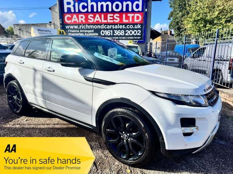 2013 Land Rover Range Rover Evoque 2.2 SD4 Dynamic SUV 5dr Diesel Auto 4WD Euro 5 (190 ps) ESTATE...