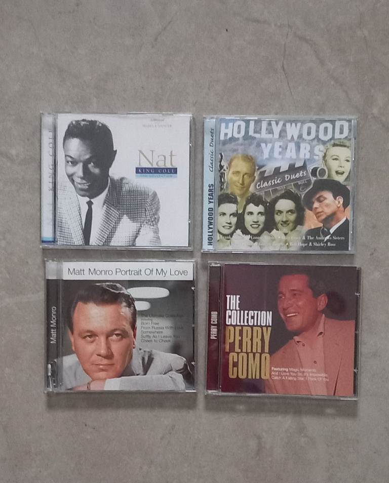 2 Cds. 50p each. Nat King Cole & Classic Duets. 