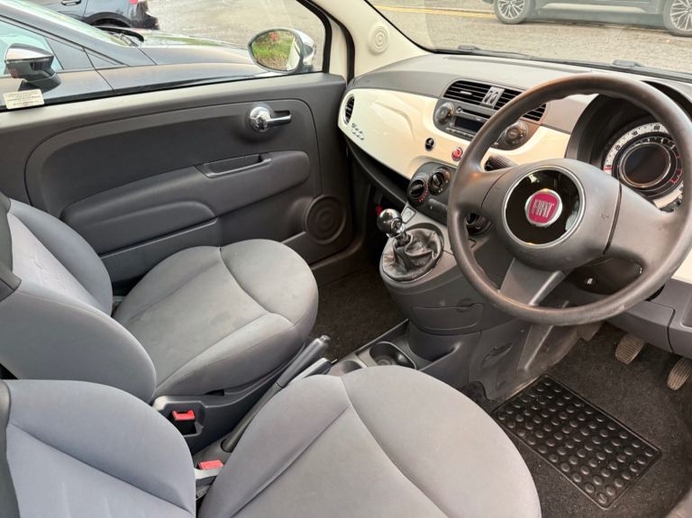 Fiat 500 1.2  Very Low miles only 63k ✅ (unlike Vauxhall corsa or Ford Fiesta)