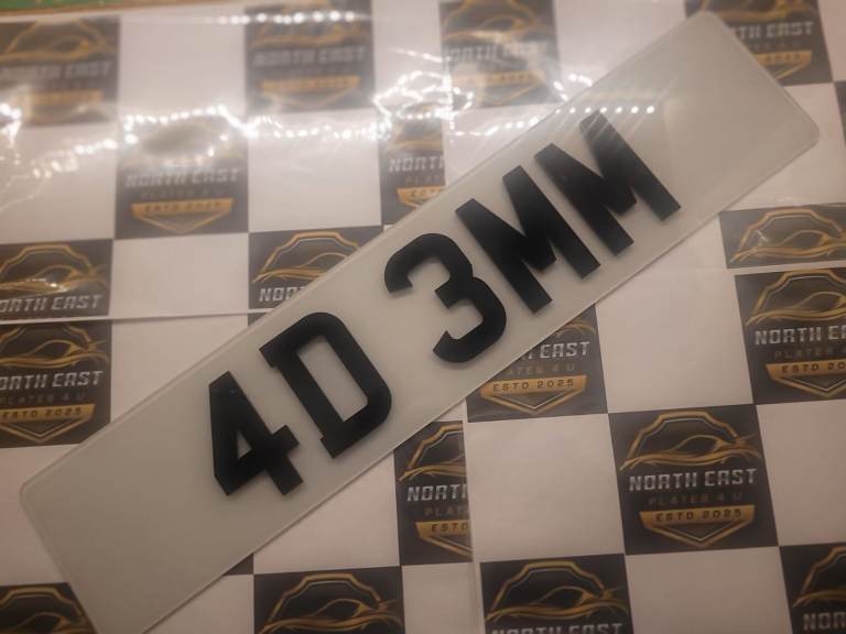 All Styles Number Plates – From £15