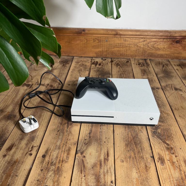 Xbox One S Console + Controller + Power Lead