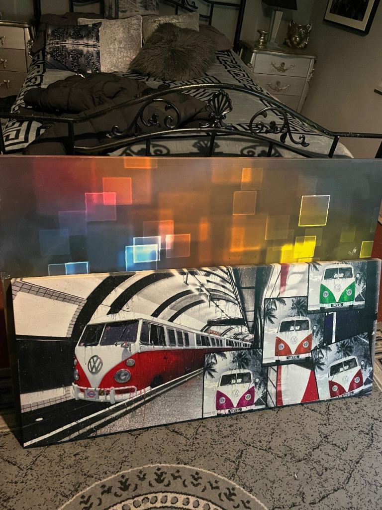 Picture canvas art large frame