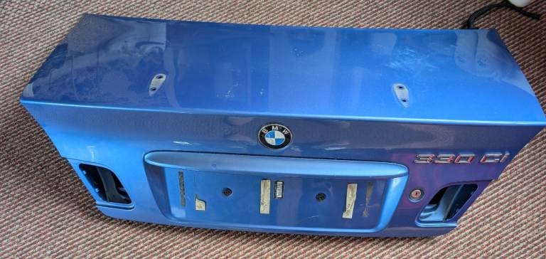 Bmw e46 clubsport boot