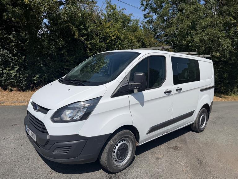 2017 Ford Transit Custom 2.0 TDCi euro 6 crew cab D/Cab Van no vat PANEL VAN Diesel Manual