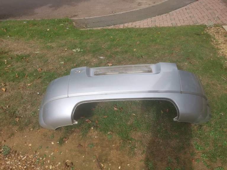 AUDI TT MK1 8N 225 QUATTRO REAR  BUMPER  REFLEX SILVER USED 