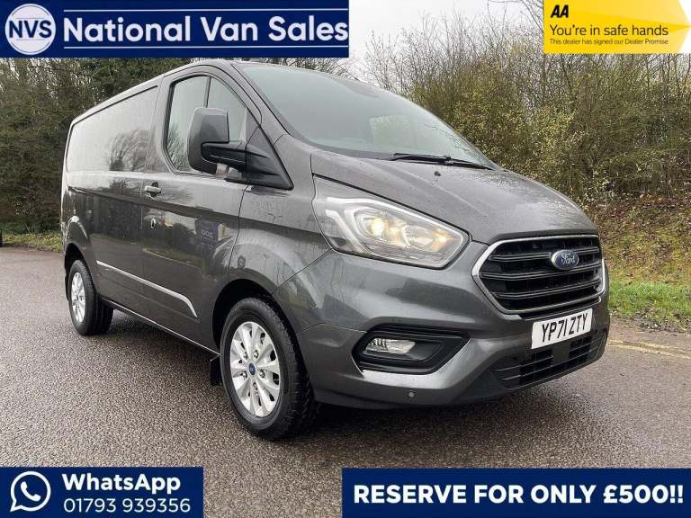 2021 Ford Transit Custom 2.0 280 EcoBlue Limited L1 H1 Euro 6 (s/s) 5dr PANEL VAN Diesel Manual