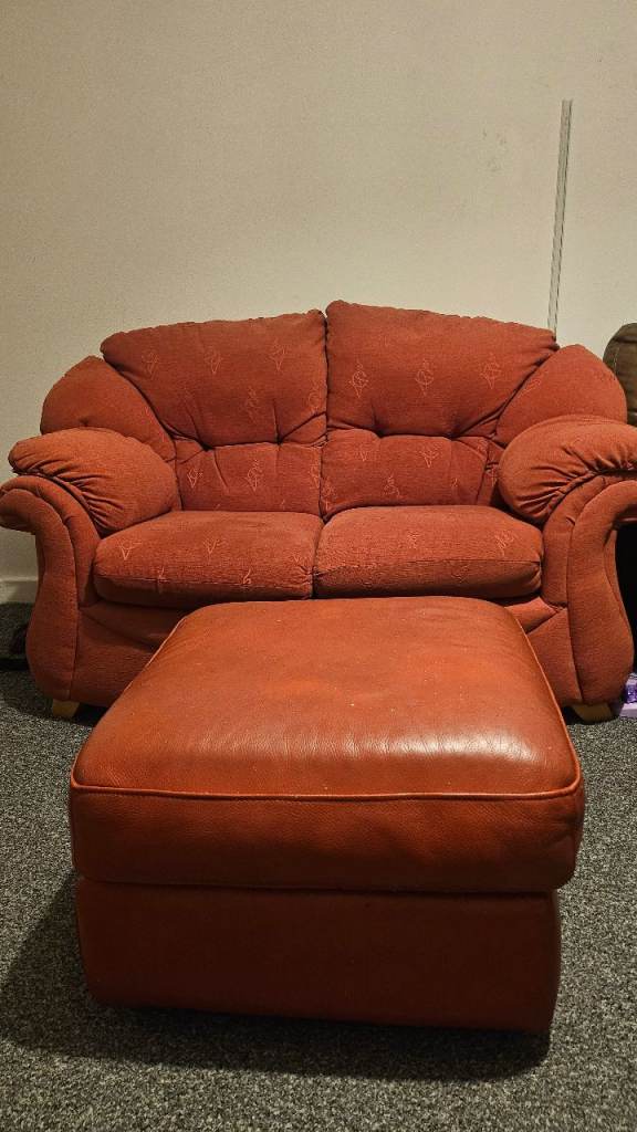 Sofa set with storage foot