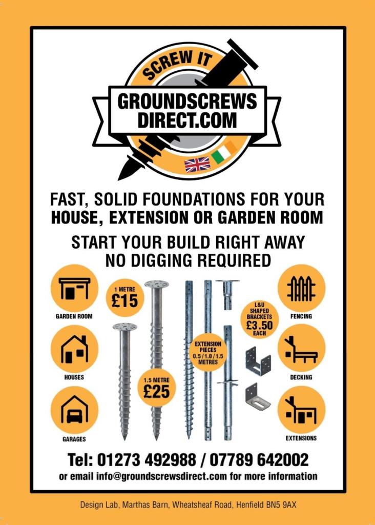 Ground screws for all your building requirements 