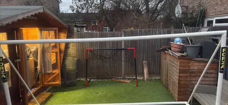 12x6 ft goal with net