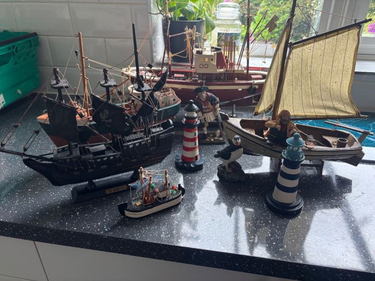 Model Fishing Boats