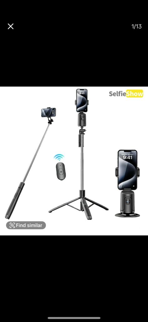 Brand new facial recognition tripod 