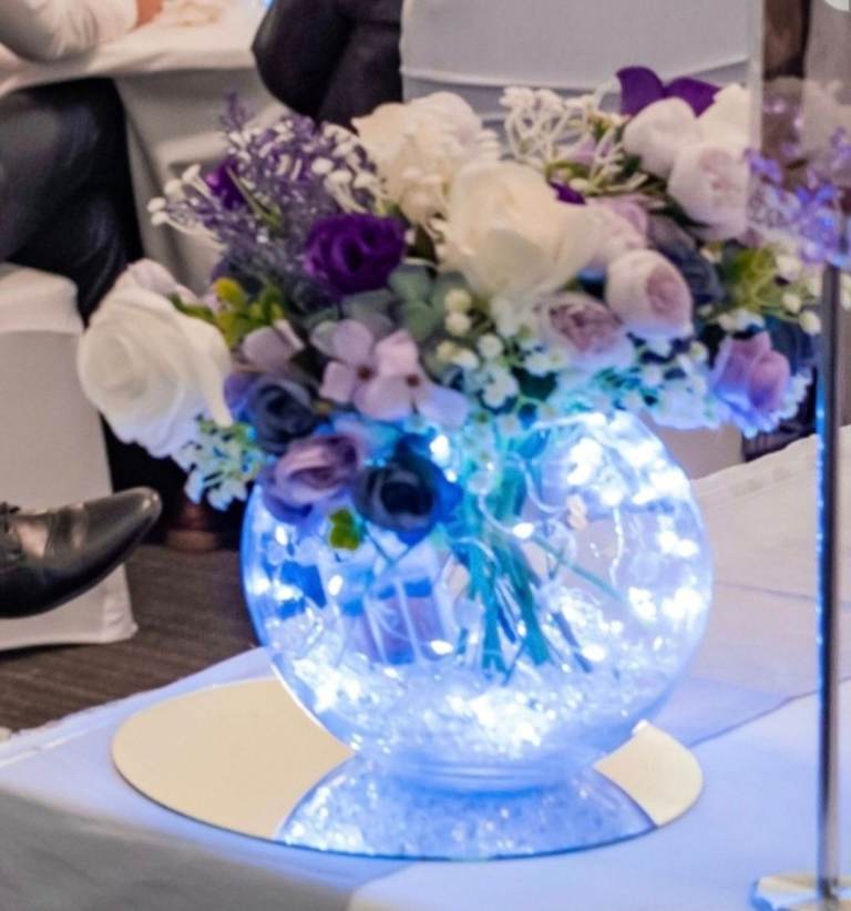 Wedding Table Floral display Vases x12 