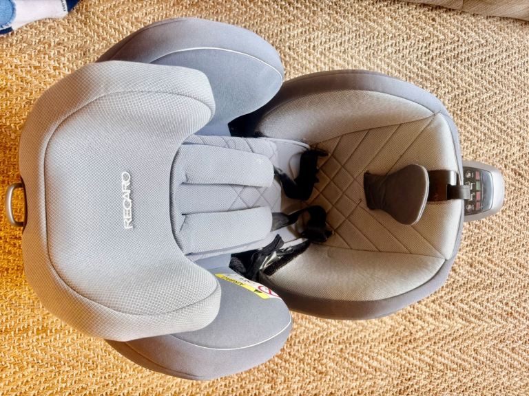 Recaro Zero.1 i-Size 360 Spin Child Car Seat - Grey, Good Condition
