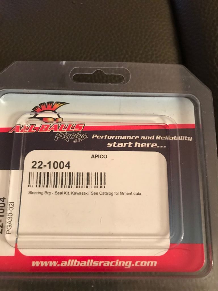 ALL BALLS RACING STEERING HEAD BEARINGS 22-1004 