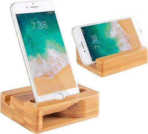 Encozy Wooden Phone Stand