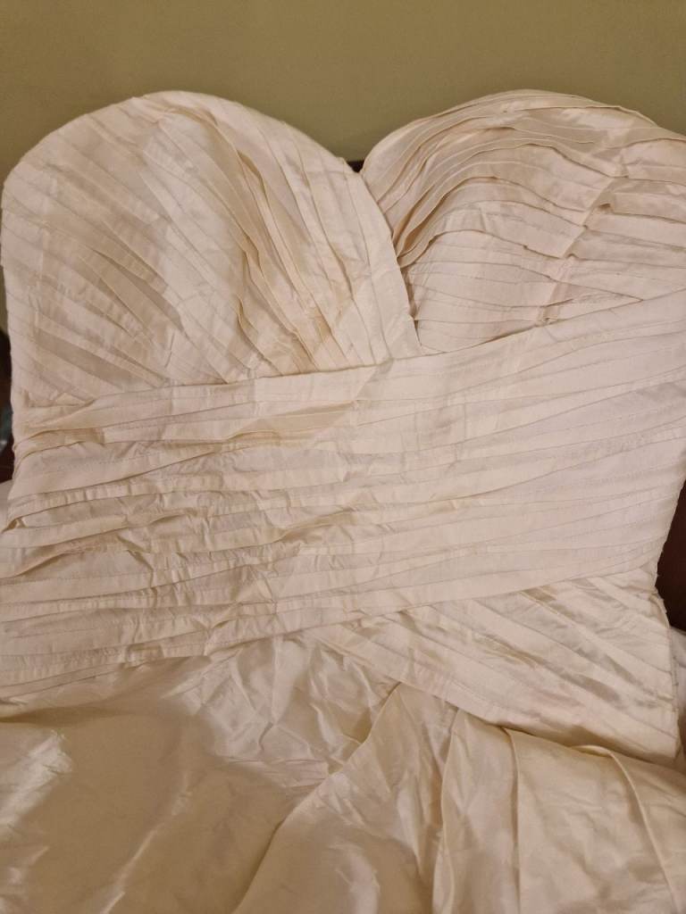 Ivory wedding dress size 14