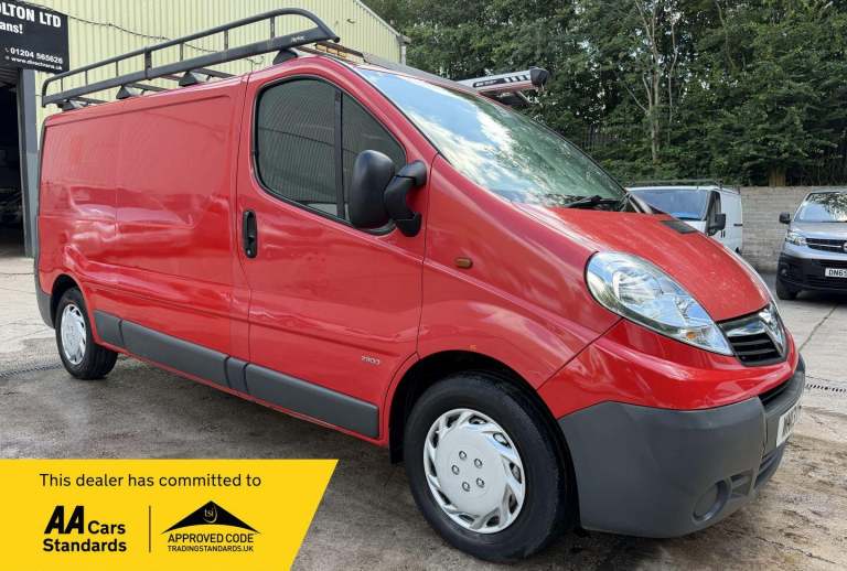 2013 Vauxhall Vivaro 2.0CDTI [90PS] ecoFLEX Van 2.9t [Speed Limiter] PANEL VAN DIESEL Manual