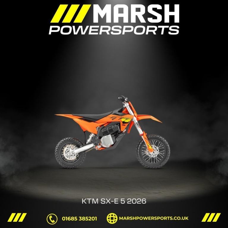 SX-E 5 2026 - KTM Main Dealer - Reserve NOW!