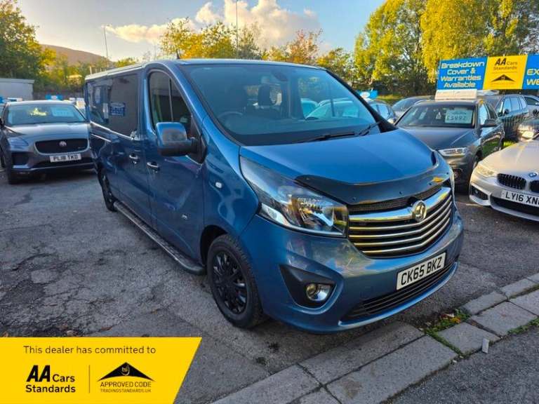2015 Vauxhall Vivaro 2900 L2H1 CDTI CREW VAN SPORTIVE ECOFLEX S/S Diesel Manual