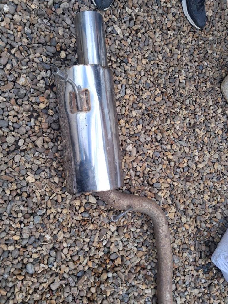 Wrx impreza 2004 prodrive rear exhaust 