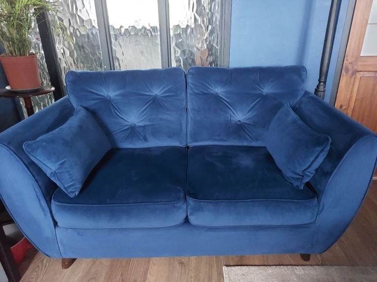 2 Seater Sofa - Hoxton ( scs) Malia Marine Blue