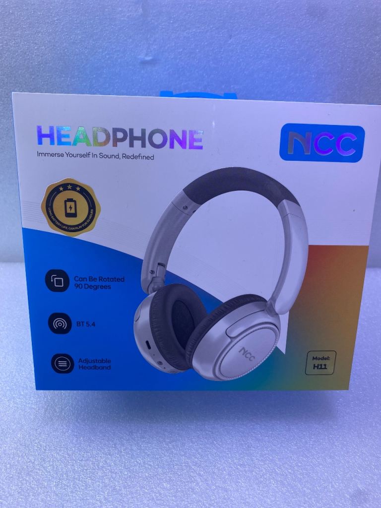 New Bluetooth Headphones - Silver