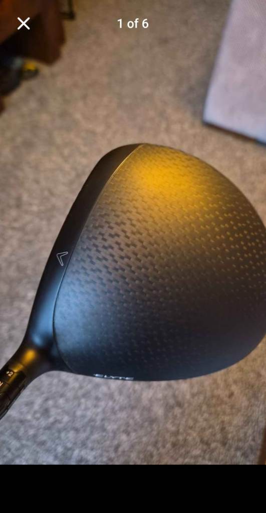 Callaway elyte X 10.5° driver 
