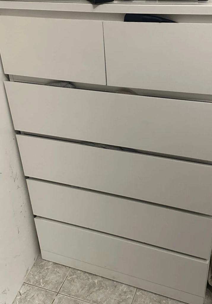 IKEA chest of 6 drawers 