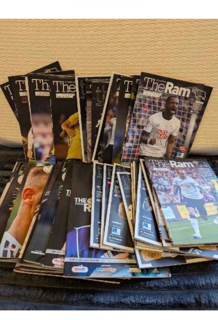 DCFC Programmes Derby County programmes 2008 - 2015