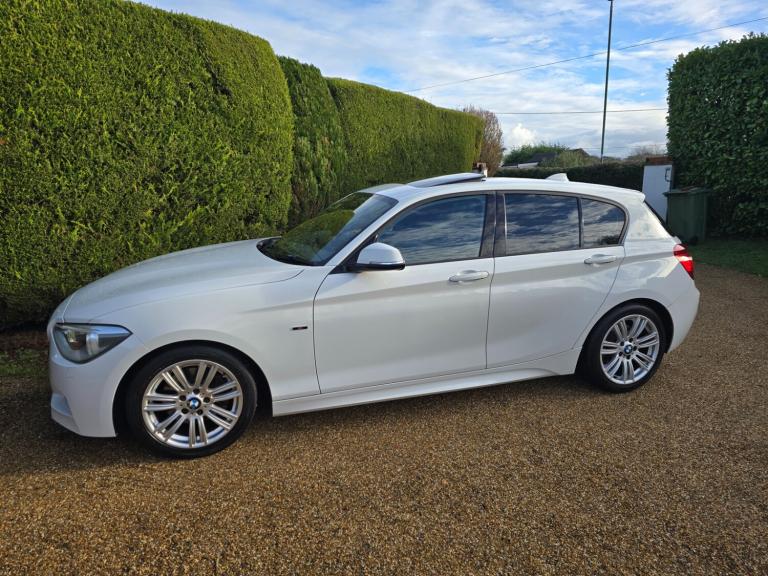 BMW 1 SERIES 118i M SPORT - AUTOMATIC - 5 DOOR - 2012 - WHITE **LOW MILES**